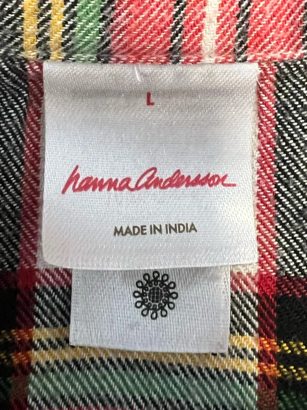 Hanna Andersson cozy plaid